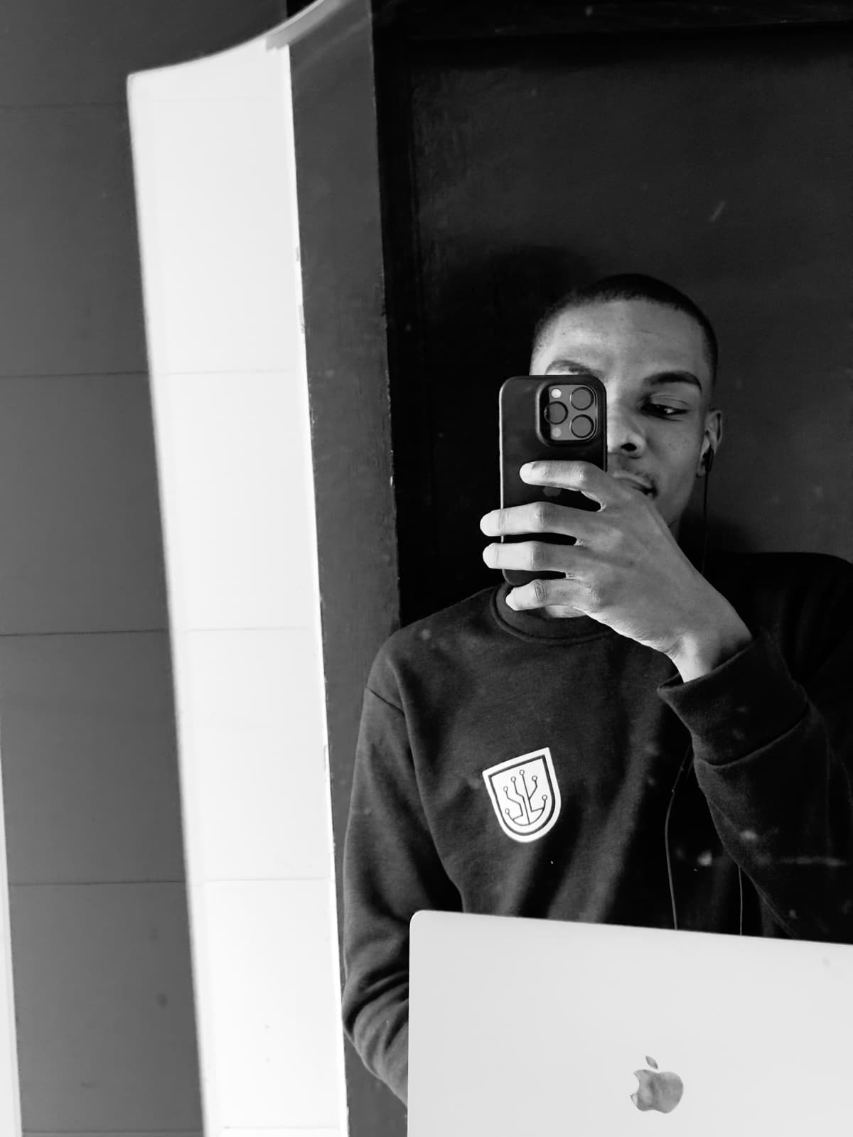 laptop in hand, as usual